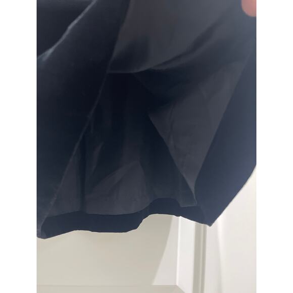 Ralph Lauren Vintage Black Velvet Knee Length Pencil Skirt Sz 10 - Picture 7 of 7